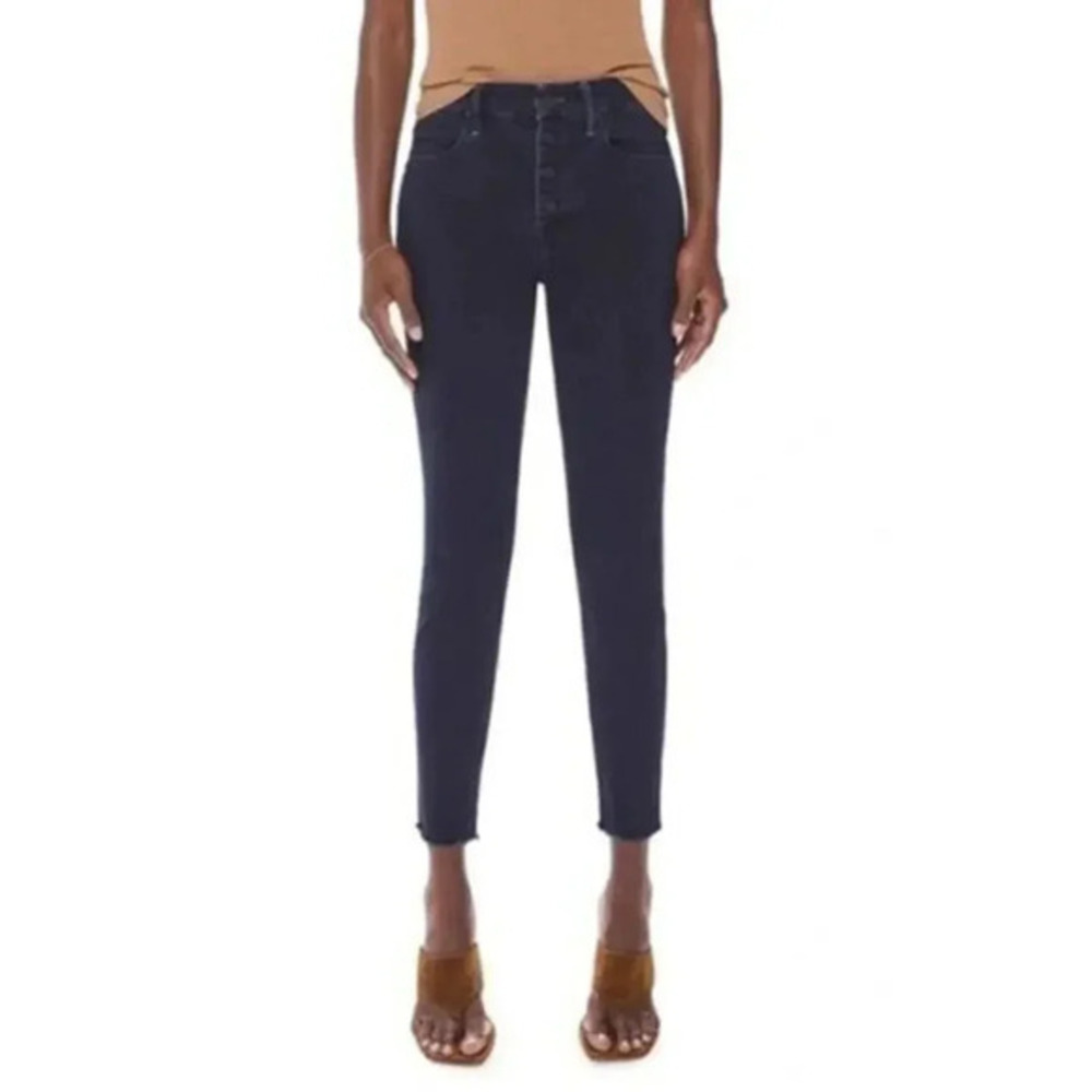 MOTHER The Pixie Ankle Fray Holding Hands Size 25 B1404